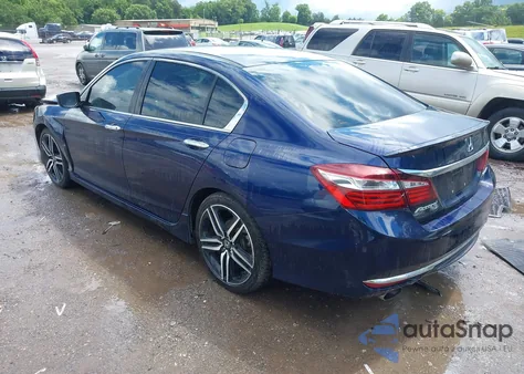 2016 Honda Accord Sport из США, поврежденный, VIN 1HGCR2F54GA031453